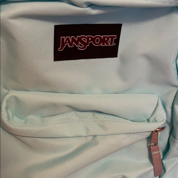 NEW Jansport Light Mint Green/Blue Colour - Picture 4 of 4
